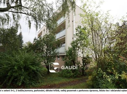 bydlení v zeleni | Pronájem bytu, 3+1, 88 m²