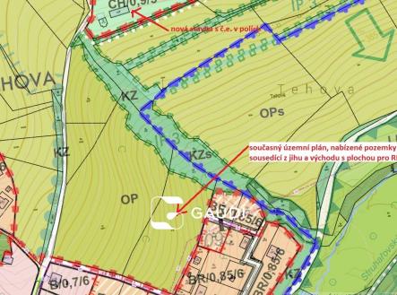 zemní plán Mnichovice | Prodej - pozemek, ostatní, 8 176 m²