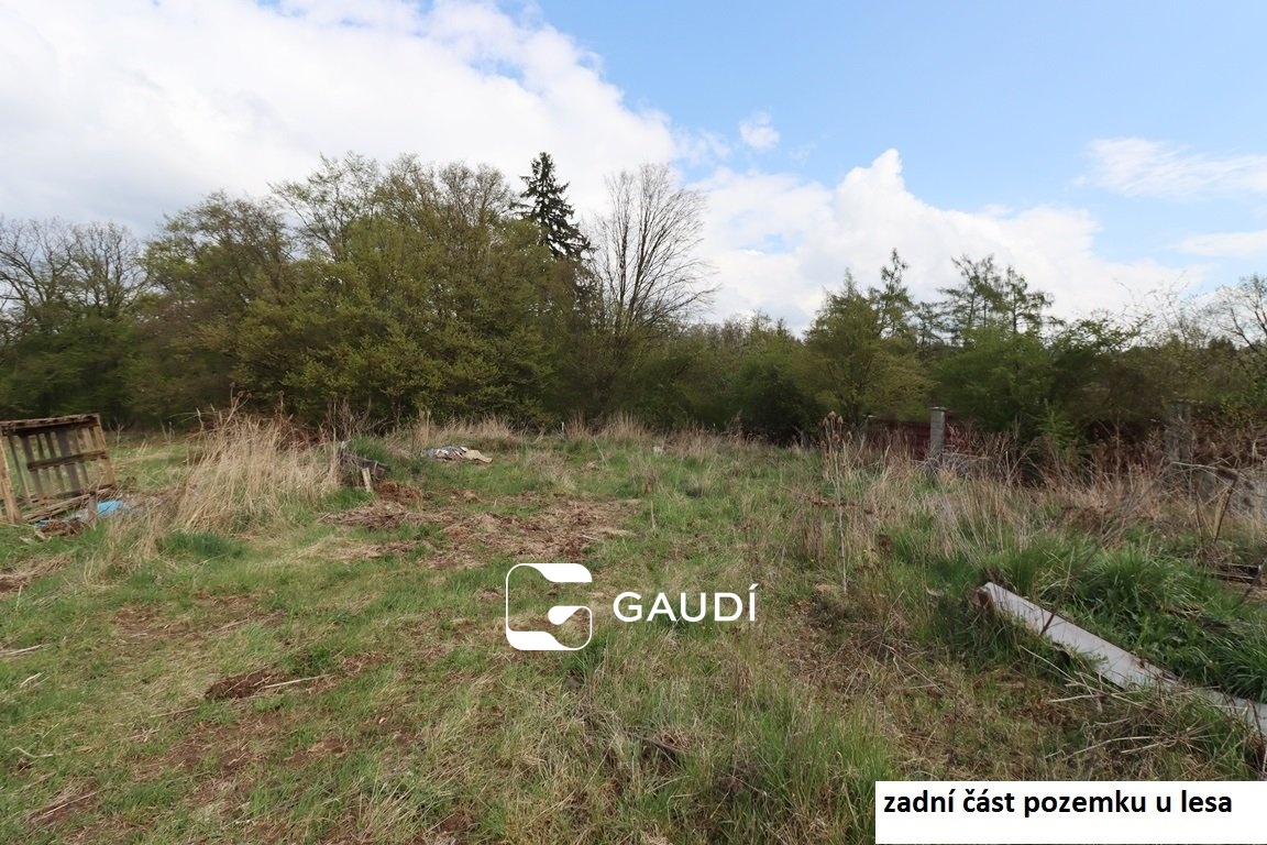pozemek u lesa