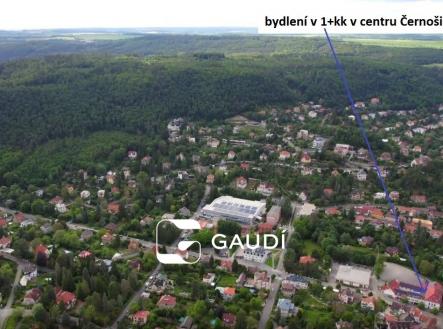 ernošice shora | Pronájem bytu, 1+kk, 37 m²