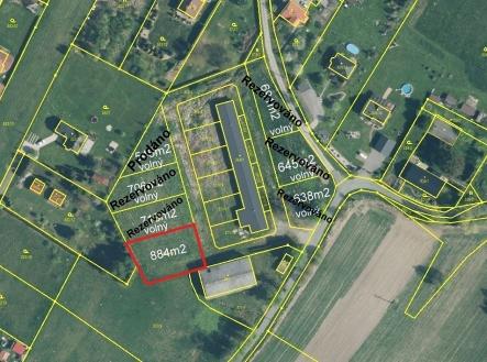 Prodej - pozemek pro bydlení, 884 m² obrázek