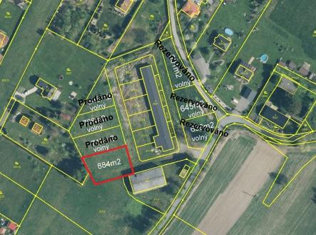 Prodej - pozemek pro bydlení, 884 m² obrázek