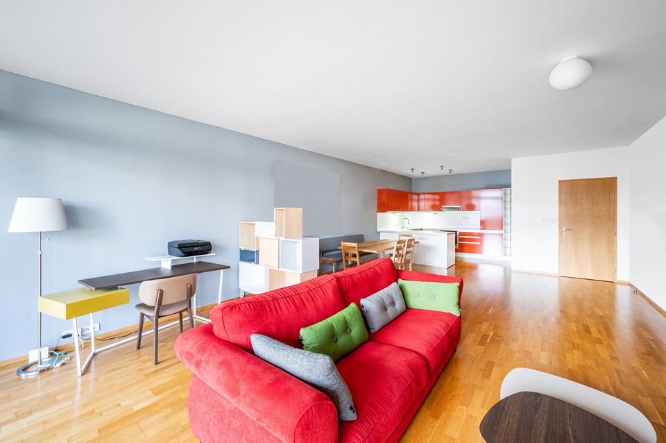 Pronájem bytu 2+kk 103,5 m2 s prostornou terasou