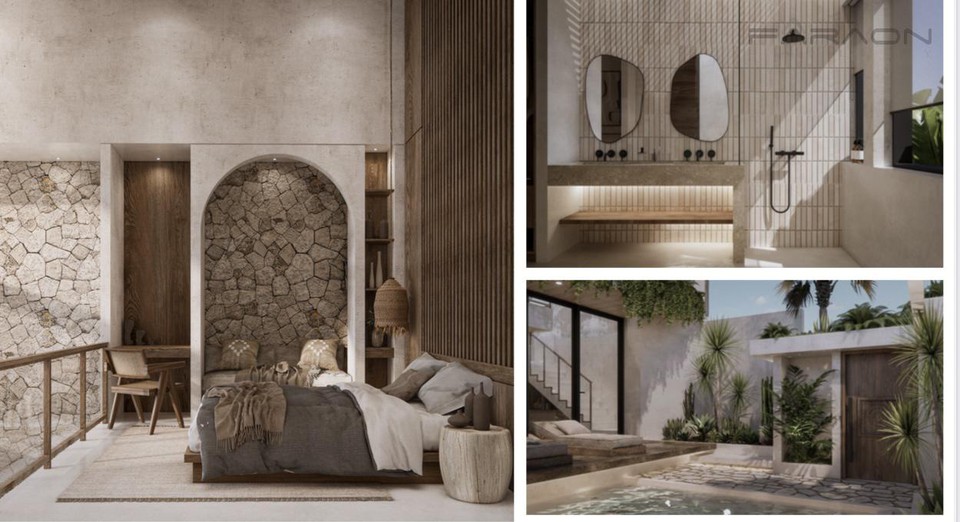 Moderní vila Balangan na Bali, 135 m2