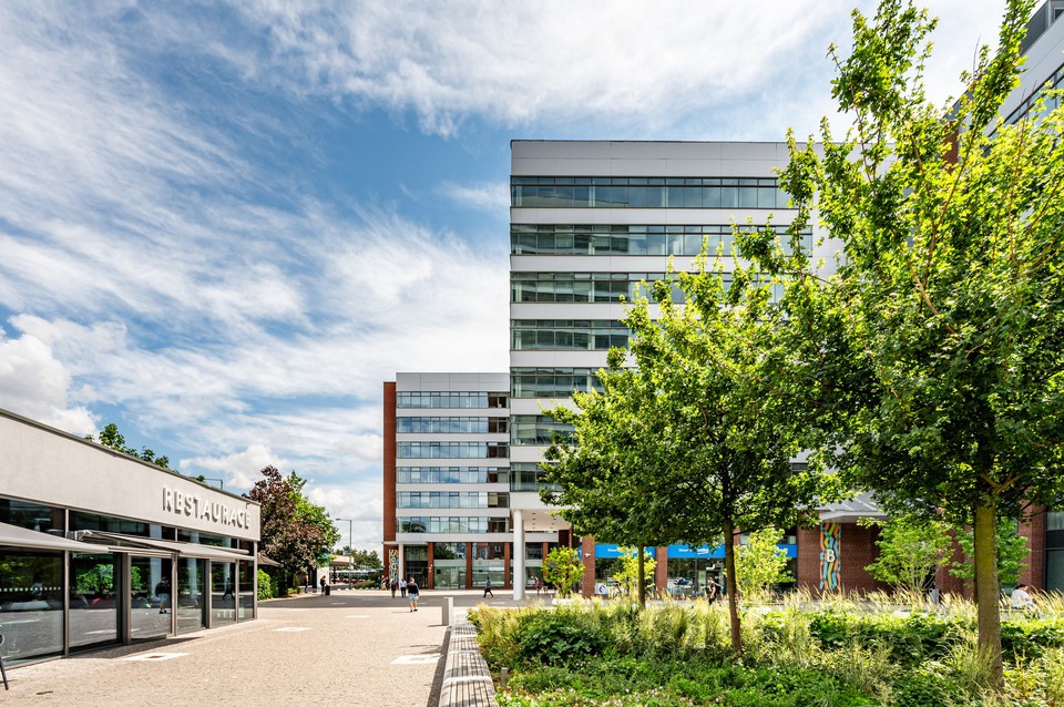 Pronájem moderních kanceláří (173m2), Coral Office Park, Nové Butovice - Praha 5