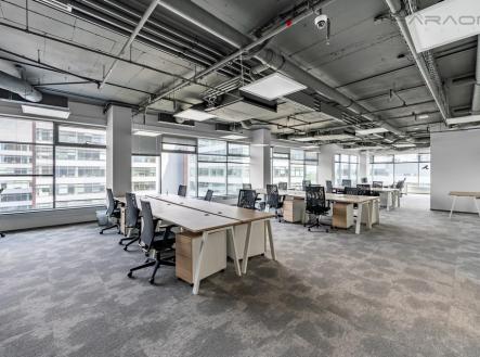 Pronájem - kanceláře, 173 m²