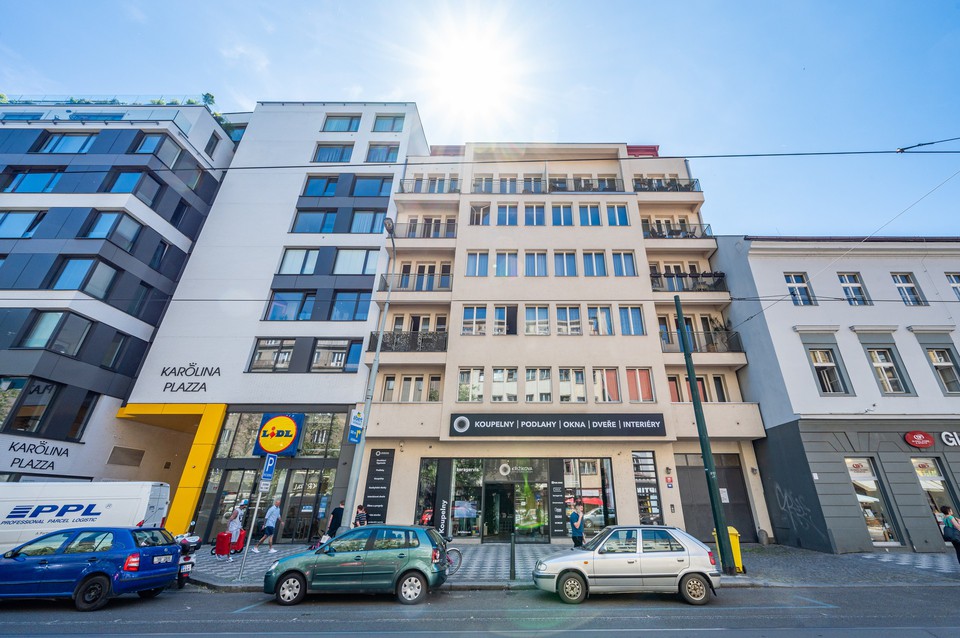 Prodej bytu 3+kk, 110 m2 + 2 balkony, Sokolovská, Praha 8 - Karlín