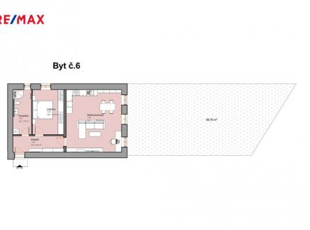 k6-1.jpg | Prodej bytu, 2+kk, 76 m²