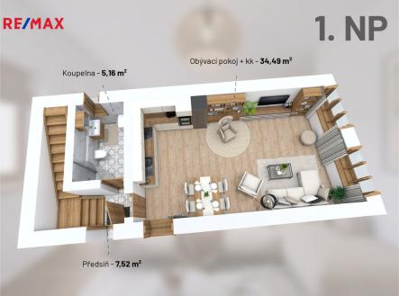 Prodej bytu, 5+kk, 132 m²