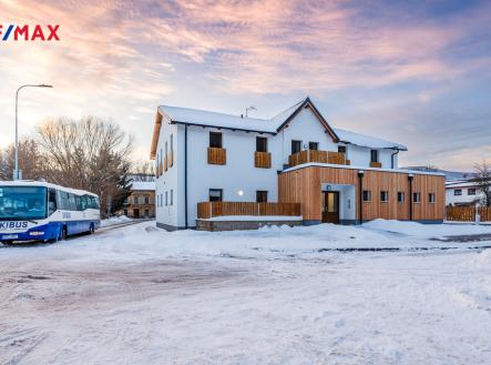 zastávka skibusu u domu | Prodej bytu, 2+kk, 104 m²