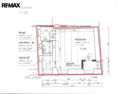 pudorys-postovni-poboril-maxis.jpg | Prodej - obchodní prostor, 41 m²