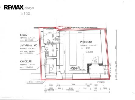 pudorys-postovni-poboril-maxis.jpg | Prodej - obchodní prostor, 41 m²