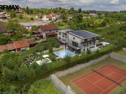 vizualizace budoucího stavu domu a jeho okolí | Prodej - dům/vila, 295 m²