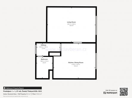 Pronájem bytu, 1+1, 37 m²