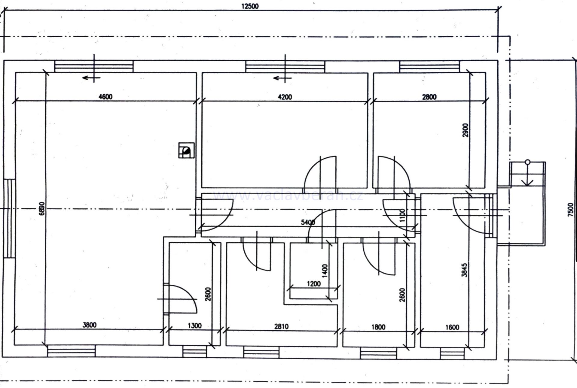 RD 3+kk, 91m2, garáž 19m2, Česká Třebová Husova 717