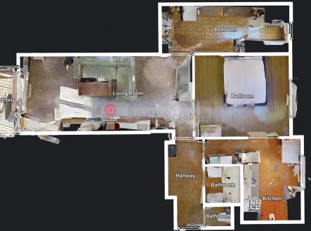 Prodej bytu, 3+1, 64 m²