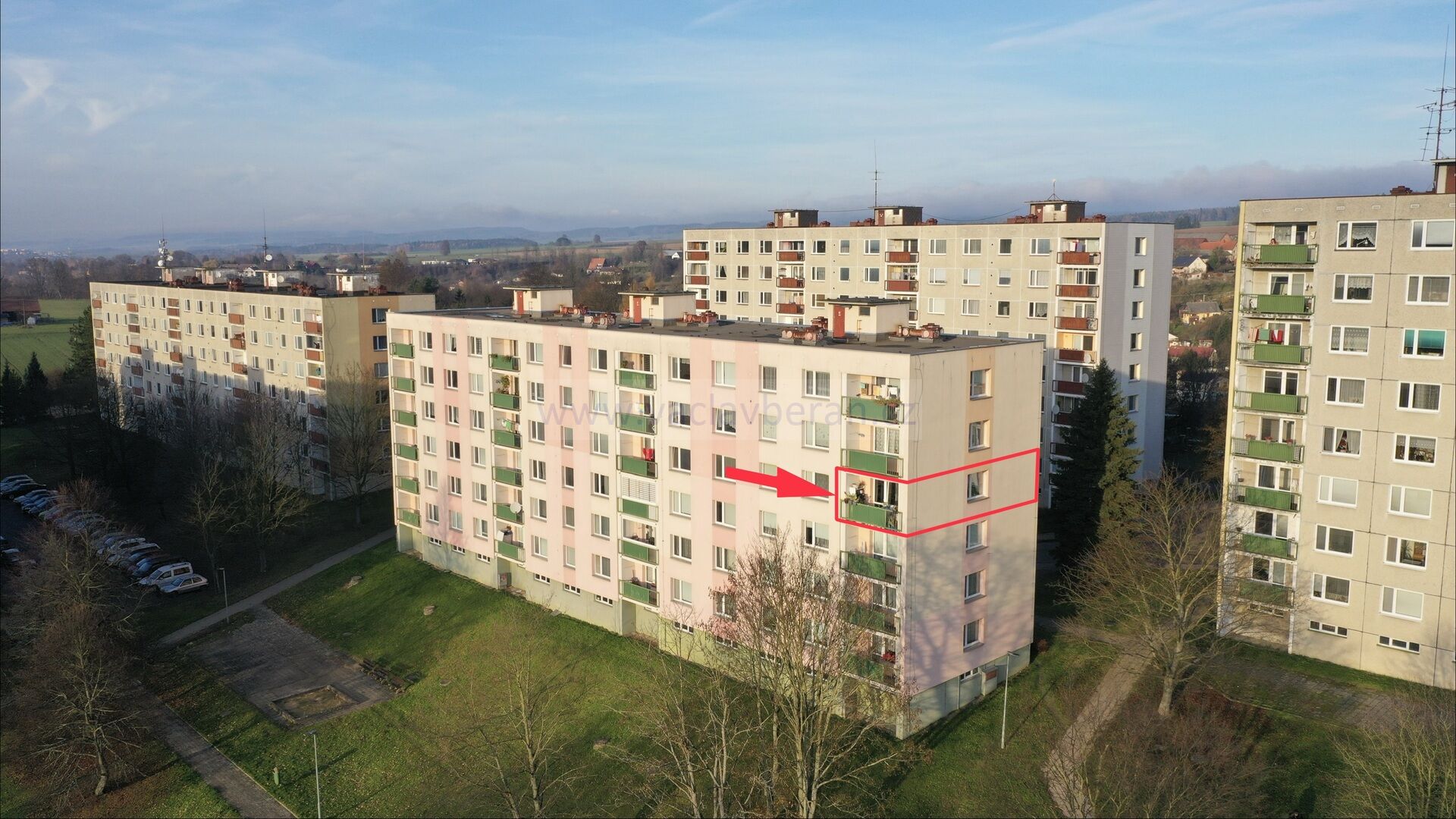 DB 3+1 s lodžií, 73,98m², Česká Třebová, Lhotka 187