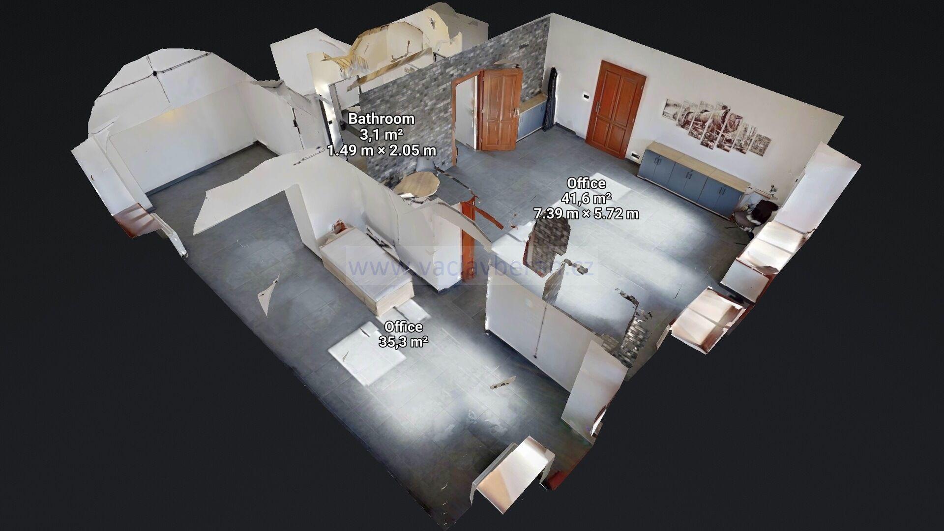 Pronájem reprezentativních prostor 89 m2, Česká Třebová - Staré náměstí 20