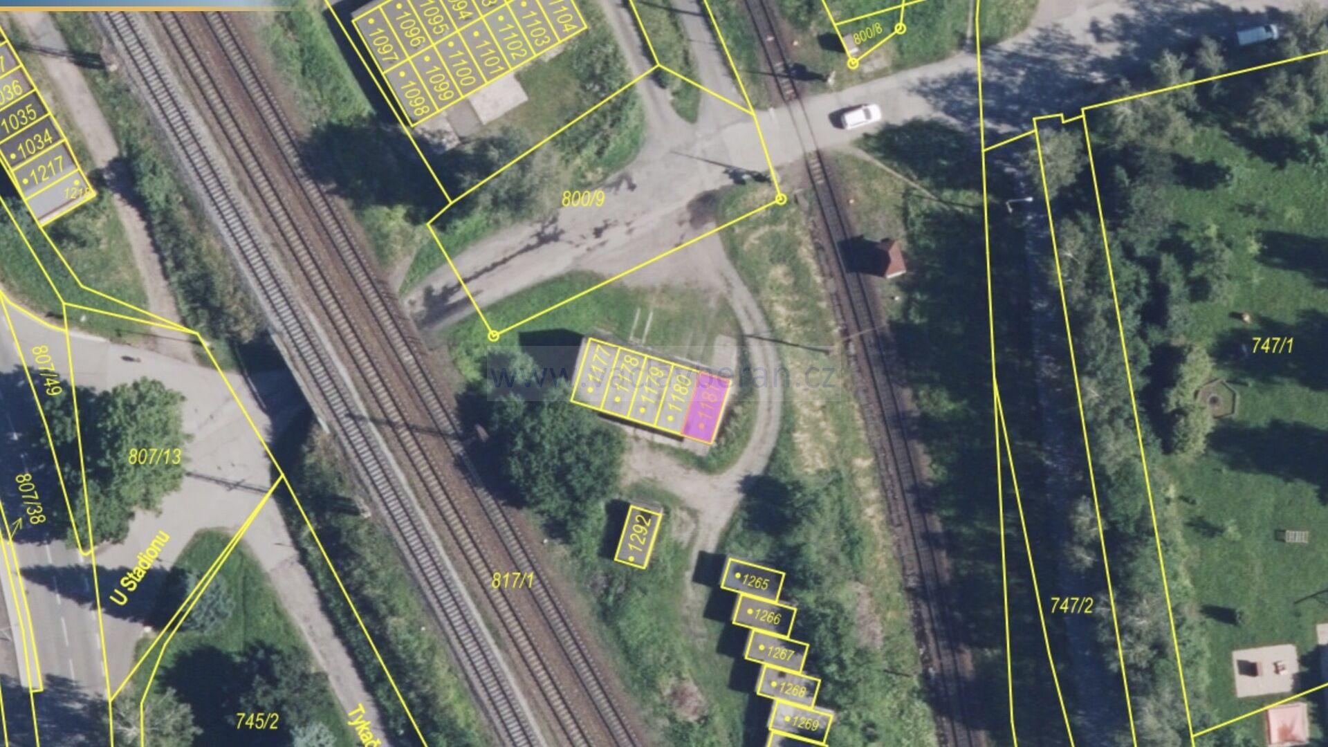 Garáž, 18m2, elektrika, Česká Třebová – U Stadionu