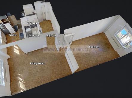 Pronájem bytu, 2+1, 55 m²