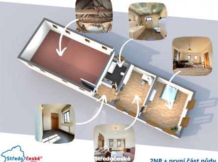 plánek 2NP a část půdy.png | Prodej - dům/vila, 190 m²