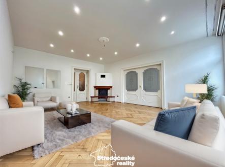 obývací pokoj - vizualizace | Prodej bytu, 3+1, 130 m²