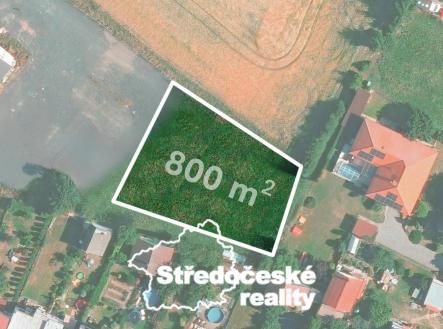 foto - letecké | Prodej - pozemek pro bydlení, 800 m²