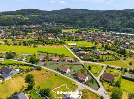 vizualizace možné stavby - všechny pozemky | Prodej - pozemek pro bydlení, 822 m²
