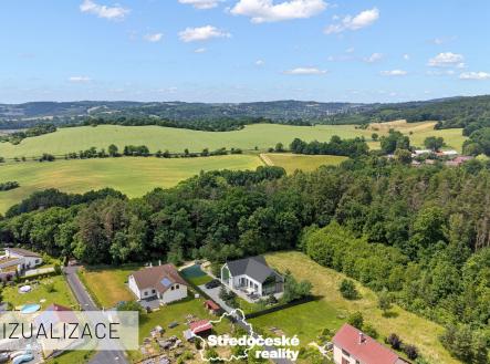 vizualizace stavby na pozemku | Prodej - pozemek pro bydlení, 2 000 m²