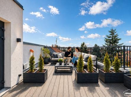 terasa_vizualizace den2 | Prodej bytu, 3+kk, 68 m²