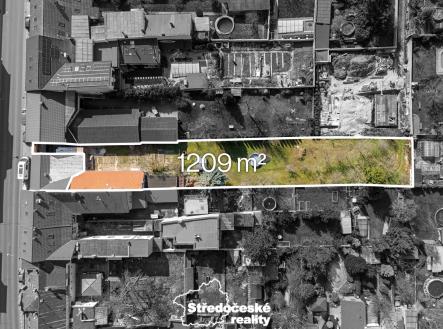 pohled na pozemek  | Prodej - pozemek pro bydlení, 1 209 m²