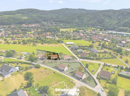 vizualizace možné stavby na pozemku | Prodej - pozemek pro bydlení, 921 m²