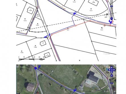 vodovod a kanalizace | Prodej - pozemek pro bydlení, 921 m²