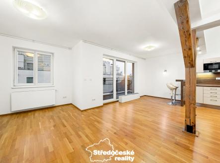 Obývací část | Prodej bytu, 2+kk, 68 m²