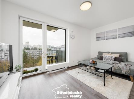 prodej_byt_Praha_Háje_mattaneli Milan_obývací pokoj_2 | Prodej bytu, 2+kk, 50 m²