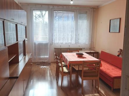 Obývací pokoj - skutečný stav | Prodej bytu, 3+1, 72 m²