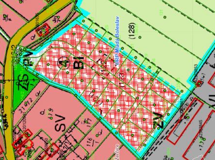 územní plán obce | Prodej - pozemek pro bydlení, 825 m²