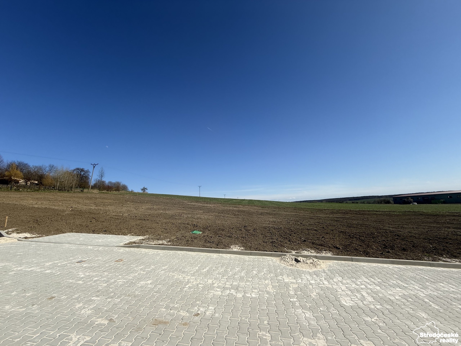 pohled na pozemek č. 14 - aktuální stav