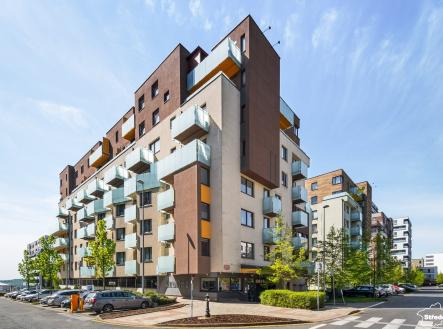 pohled na dům | Prodej bytu, 2+kk, 53 m²