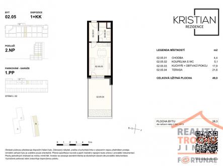 hradec-so-01-karty2-2np-02.05-a4-2.jpg | Pronájem bytu, 1+kk, 49 m²