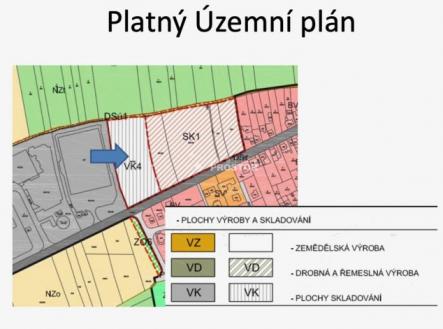 Uzemní plán | Prodej - pozemek pro komerční výstavbu, 9 984 m²