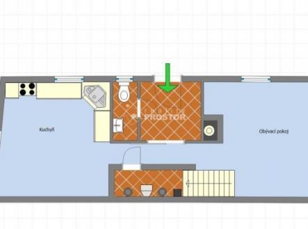 orientační plánek 1 NP | Prodej - dům/vila, 120 m²