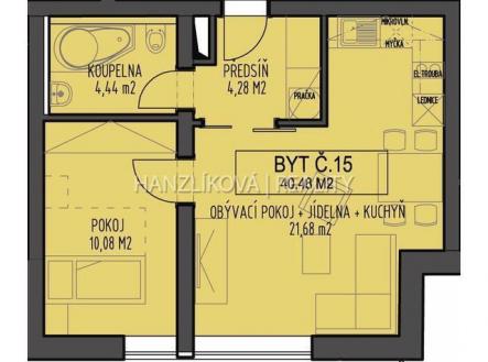 foto: 2 | Pronájem bytu, 2+kk, 40 m²