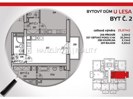 foto: 2 | Pronájem bytu, 1+kk, 26 m²