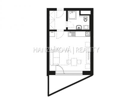 foto: 2 | Pronájem bytu, 1+kk, 28 m²