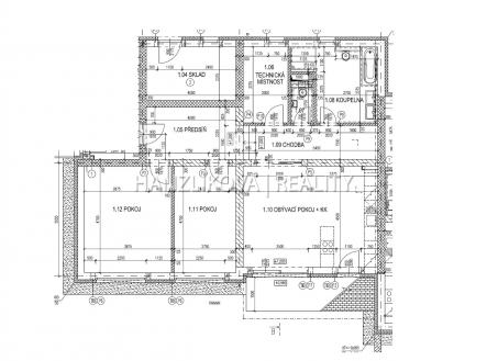 foto: 2 | Pronájem bytu, 3+kk, 107 m²