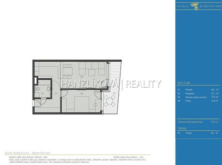 foto: 2 | Pronájem bytu, 2+kk, 52 m²