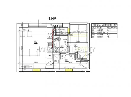 foto: 2 | Pronájem bytu, 2+kk, 32 m²