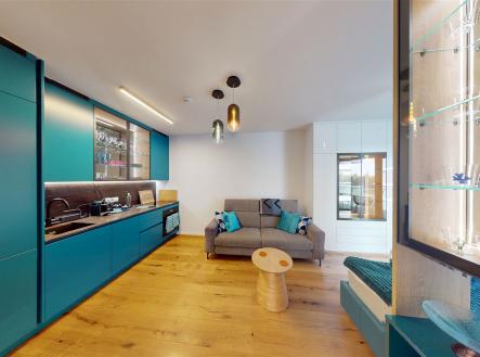 . | Pronájem bytu, 1+kk, 43 m²