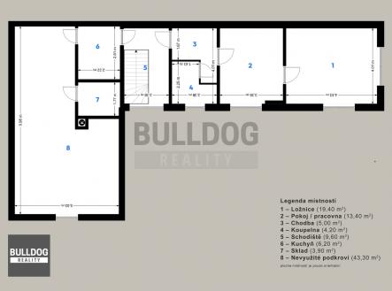pudorys2NP | Prodej - dům/vila, 243 m²